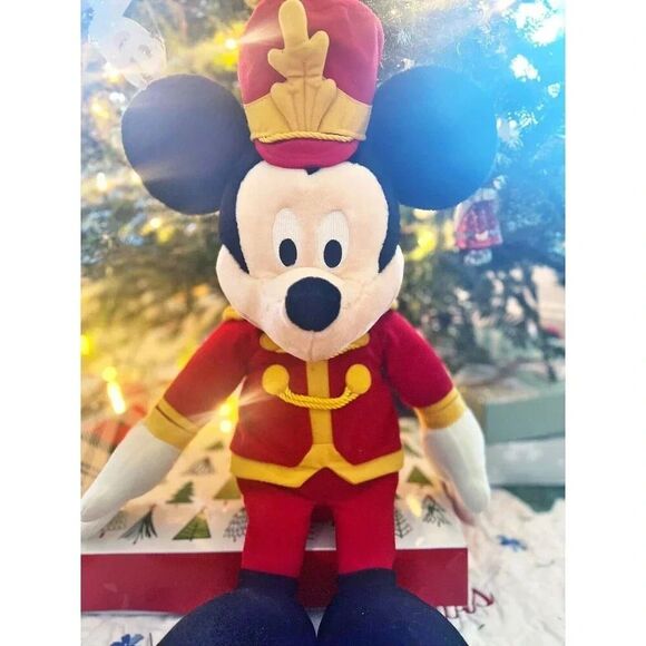 Macy's Mickey Mouse 24" Marching Band Leader Christmas Holiday Disney Plush - Picture 13 of 16